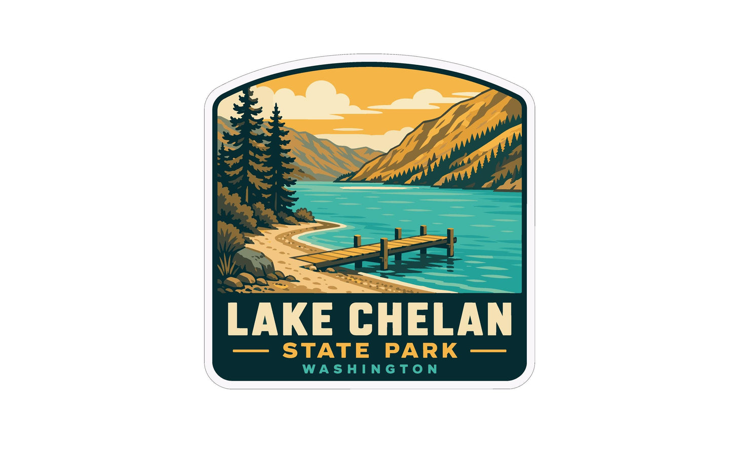 Lake Chelan State Park in Washington