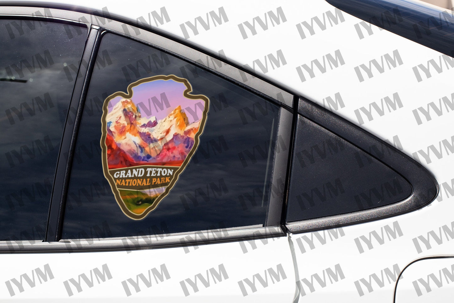 Grand Teton National Park Sticker Decal - US National Parks Series