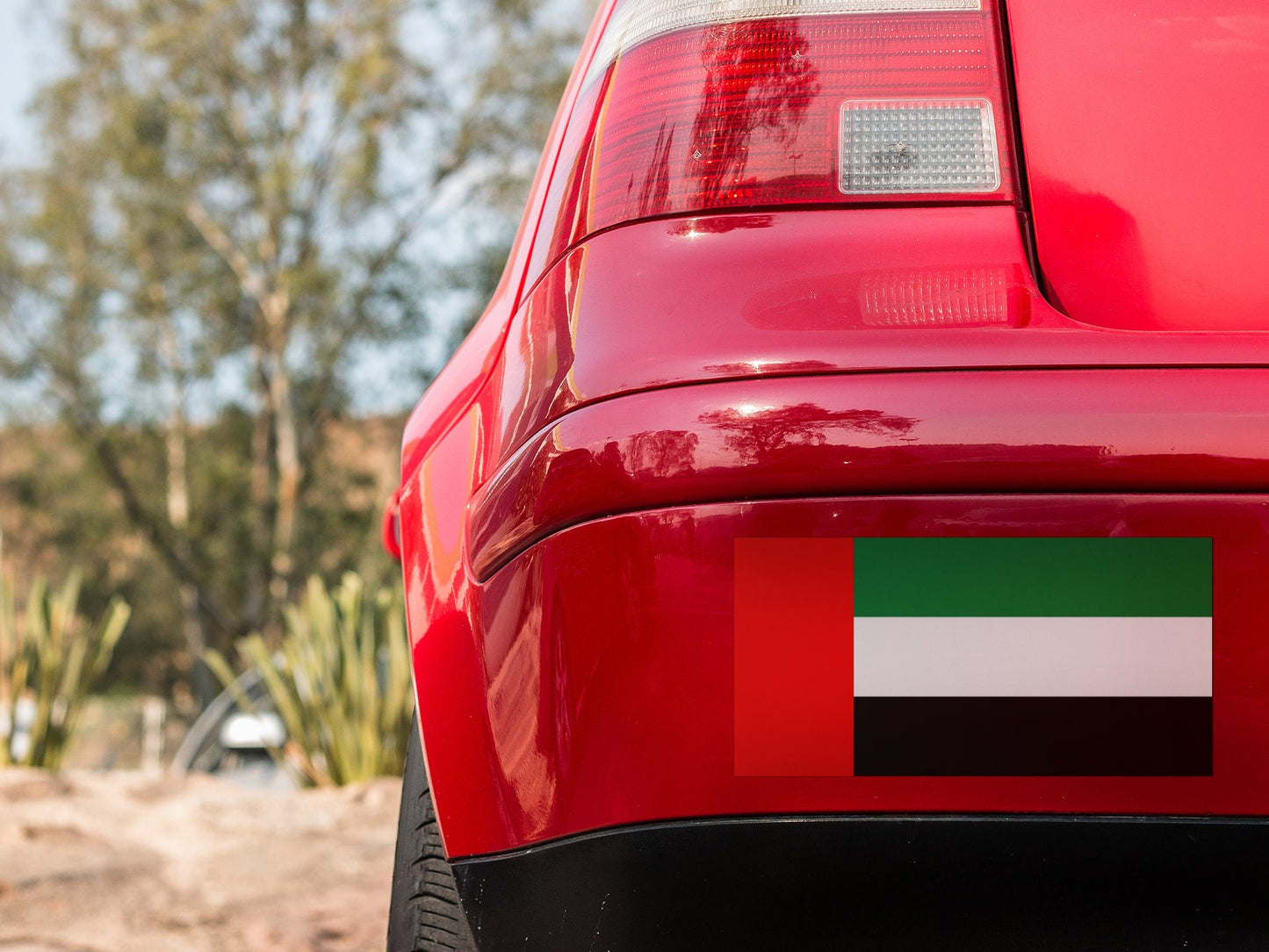 United Arab Emirates Flag Sticker Decal / UAE / Abu Dhabi / Dubai / Emirati