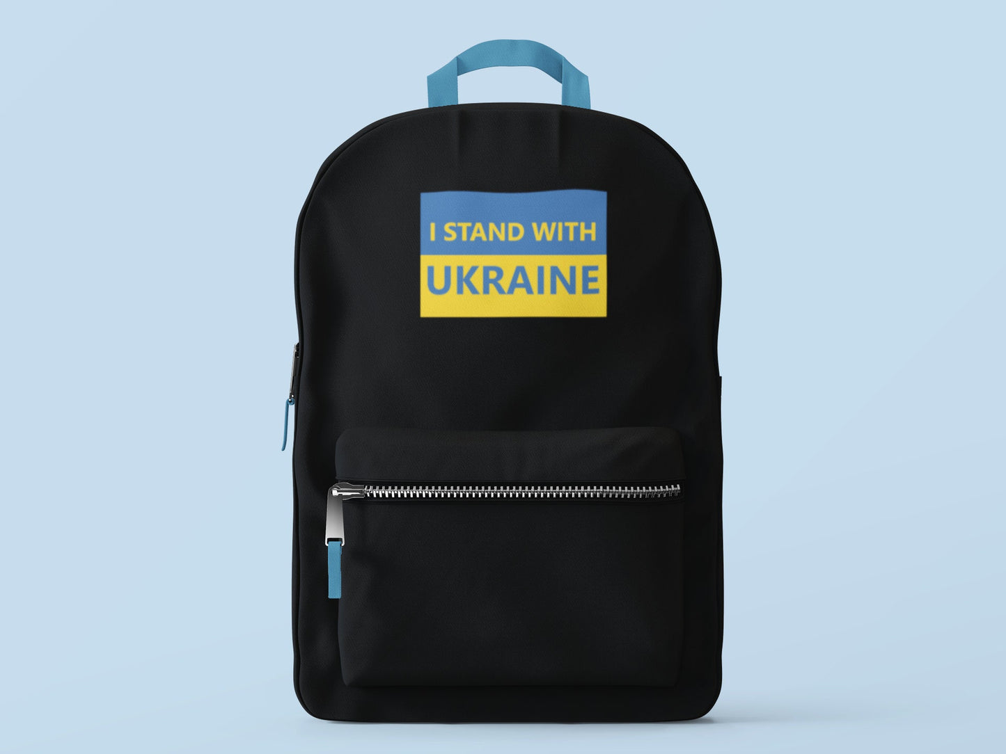 Ukraine Flag I Stand with Ukraine Iron On Heat Transfer Vinyl HTV / Russia Invasion / Anti War / Say /  World Peace
