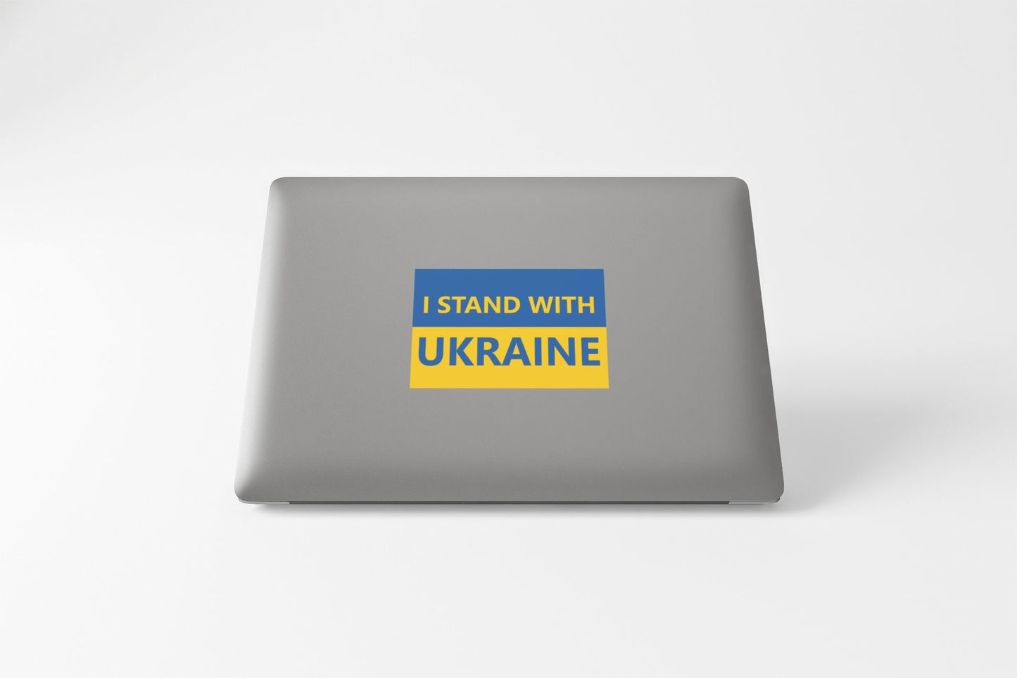 Ukraine Flag I Stand with Ukraine Sticker Decal / Russia Invasion / Anti War / Say No to War / Pray for Ukraine and Ukrainians / World Peace