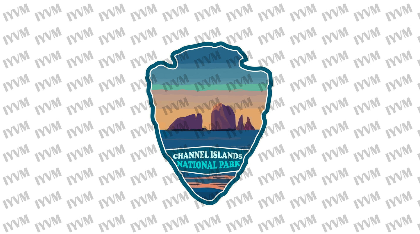 Channel Islands National Park Sticker Decal - US National Parks Series