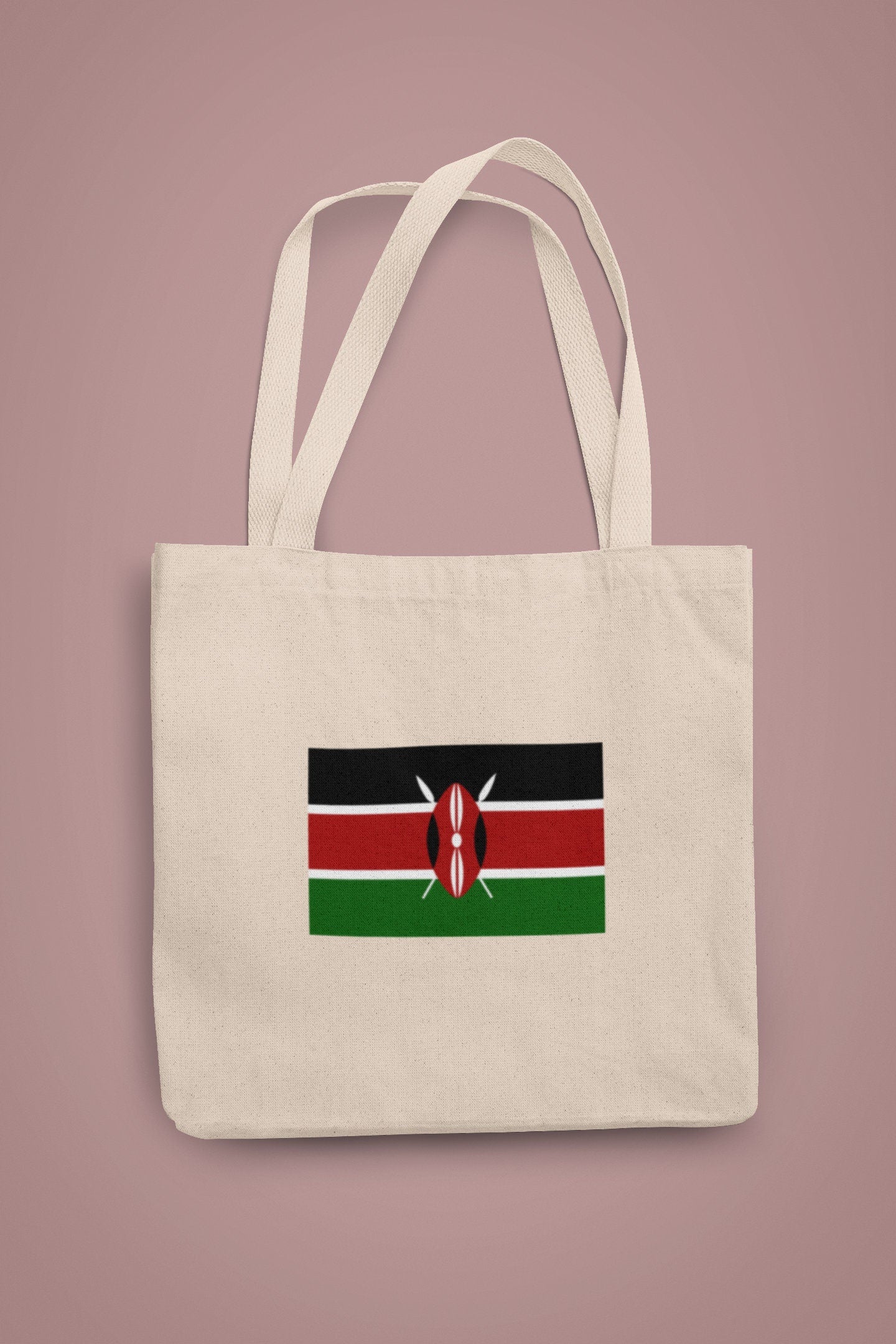 Kenya Flag Iron On Heat Transfer Vinyl HTV / Republic of Kenya / Harambee / Nairobi / Kenyan