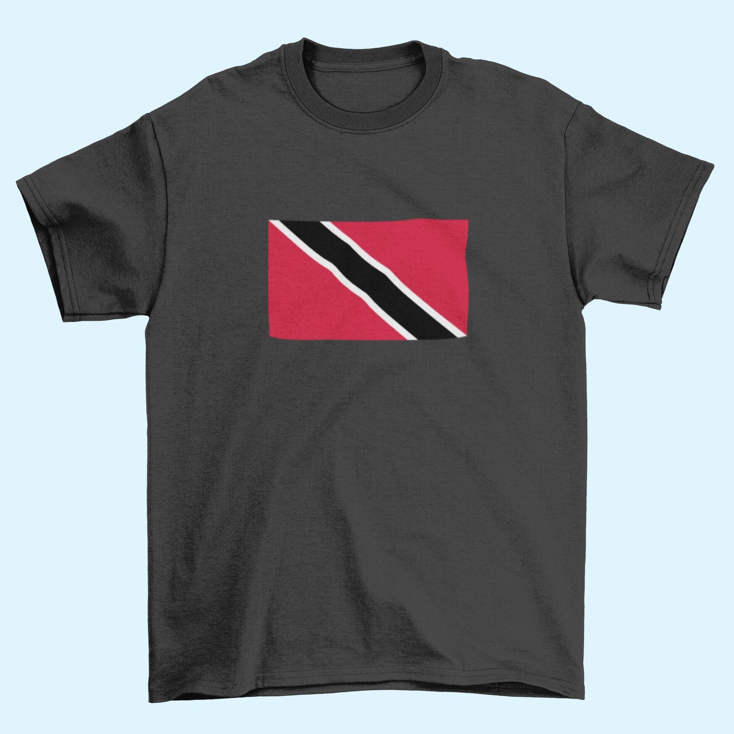 Trinidad and Tobago Flag Iron On Heat Transfer Vinyl HTV / Together We Aspire, Together We Achieve / Port of Spain / Trinbagonian / Trini