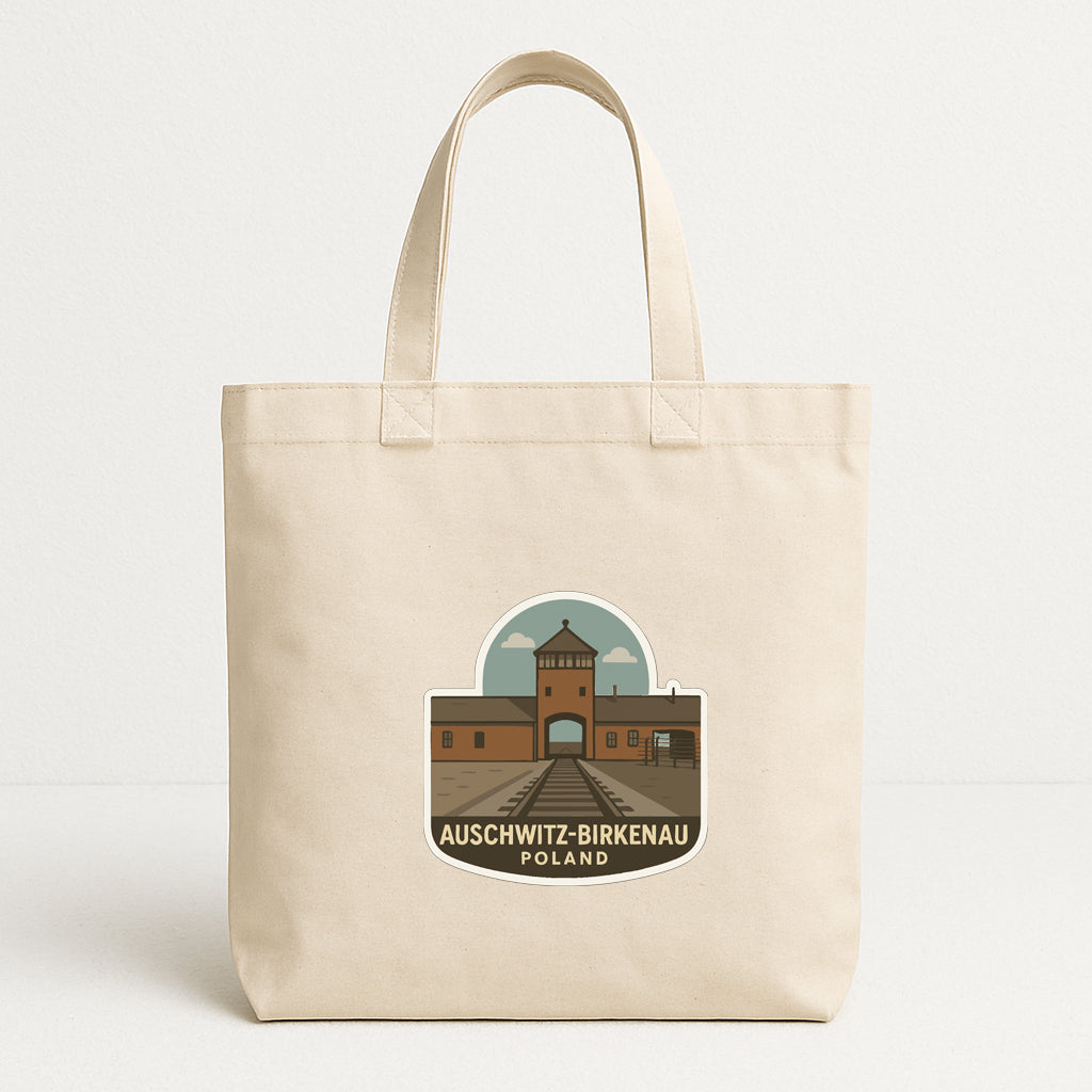 Auschwitz-Birkenau Poland Iron On Heat Transfer Vinyl HTV Die-Cut Symbolic