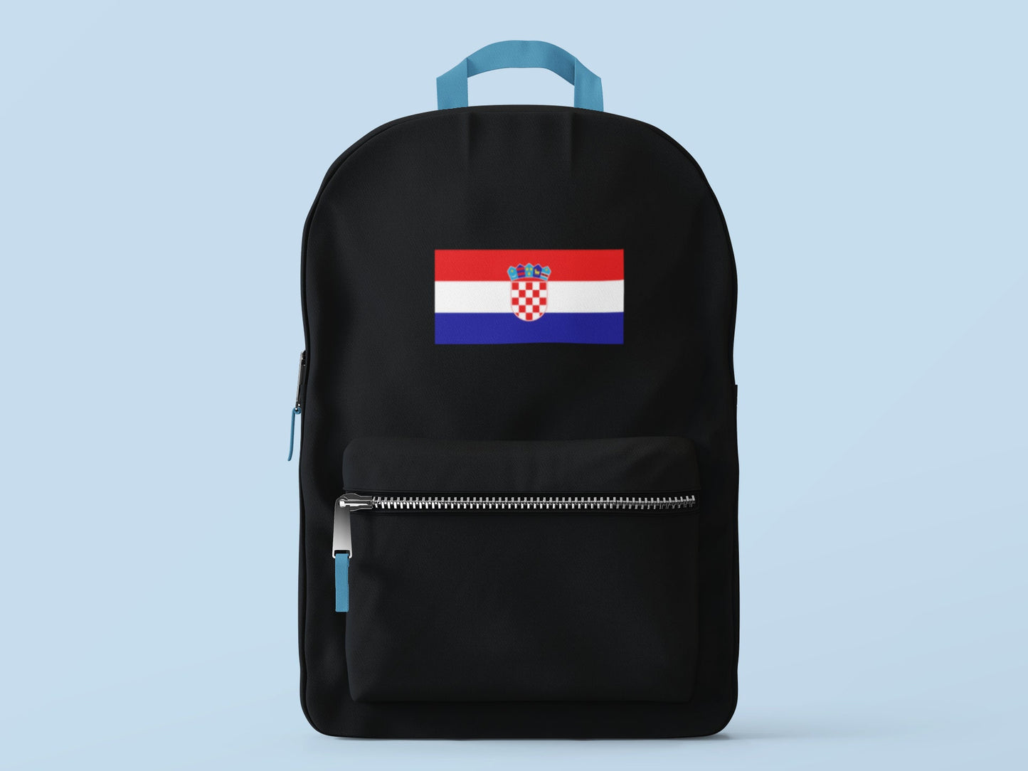 Croatia Flag Iron On Heat Transfer Vinyl HTV / Zagreb / Croatian / Republika Hrvatska / Republic of Croatia