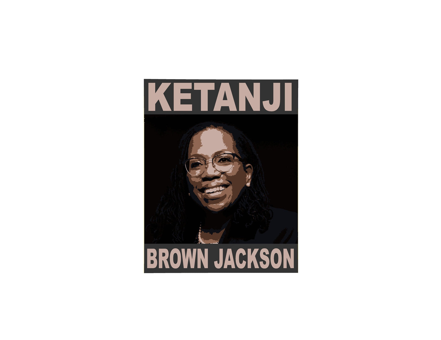 Ketanji Brown Jackson Sticker Decal KBJ Supreme Court Nominee Justice SCOTUS