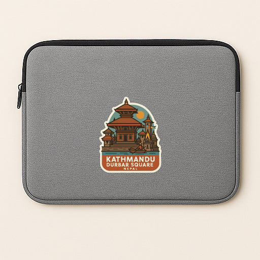 Kathmandu Durbar Square Nepal Iron On Heat Transfer Vinyl HTV Die-Cut Symbolic