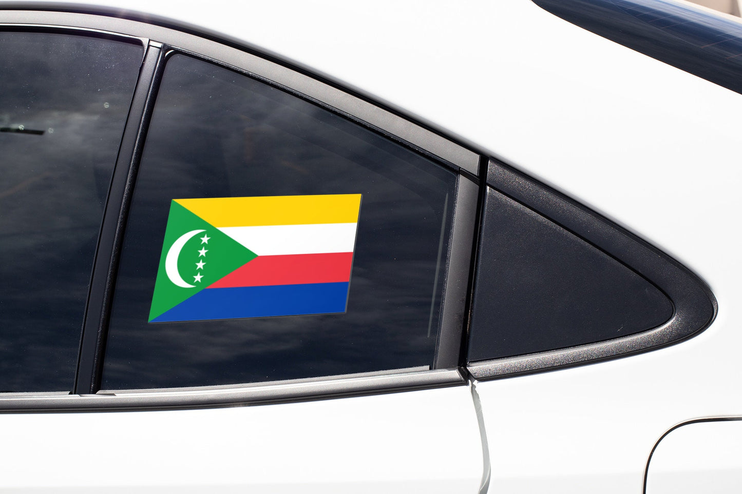 Comoros Flag Sticker Decal