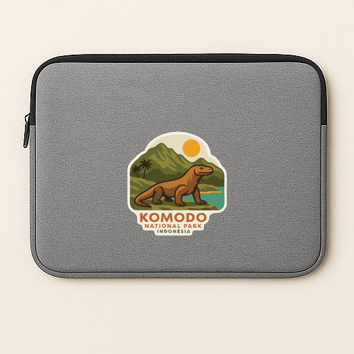 Komodo National Park Indonesia Iron On Heat Transfer Vinyl HTV Die-Cut Symbolic