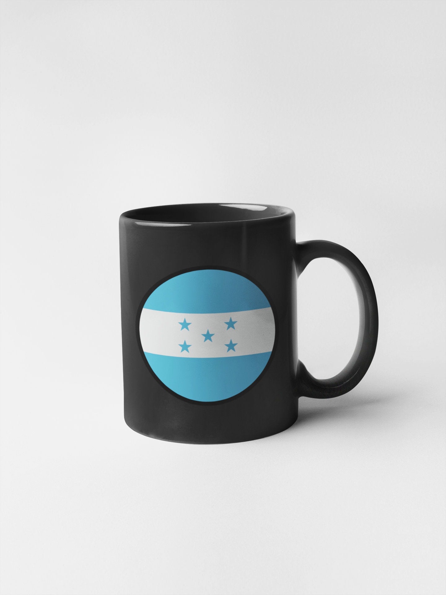 Honduras Flag Circle Sticker Decal