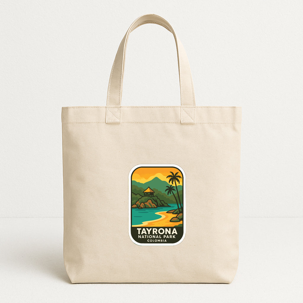 Tayrona National Park Colombia Iron On Heat Transfer Vinyl HTV Die-Cut Symbolic