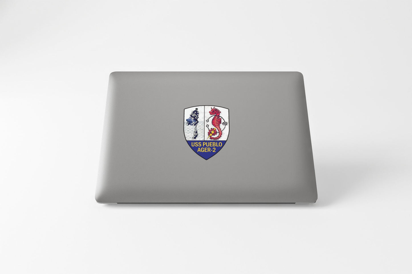 USS Pueblo AGER-2 Badge Sticker Decal Banner Class Technical research ship Car Sticker Bumper Sticker for Car Emblem
