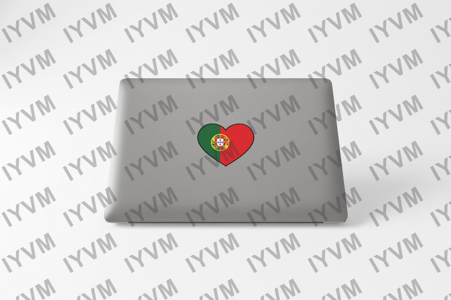 Portugal Flag Heart Sticker Decal / Portuguese Republic / Esta é a ditosa Pátria minha amada / Lisbon / Portuguese