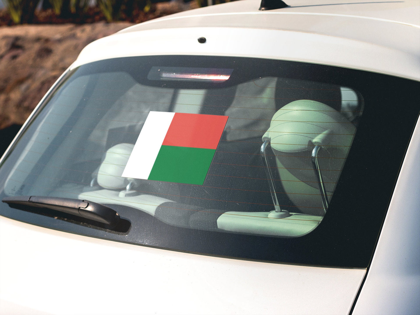 Madagascar Flag Sticker Decal