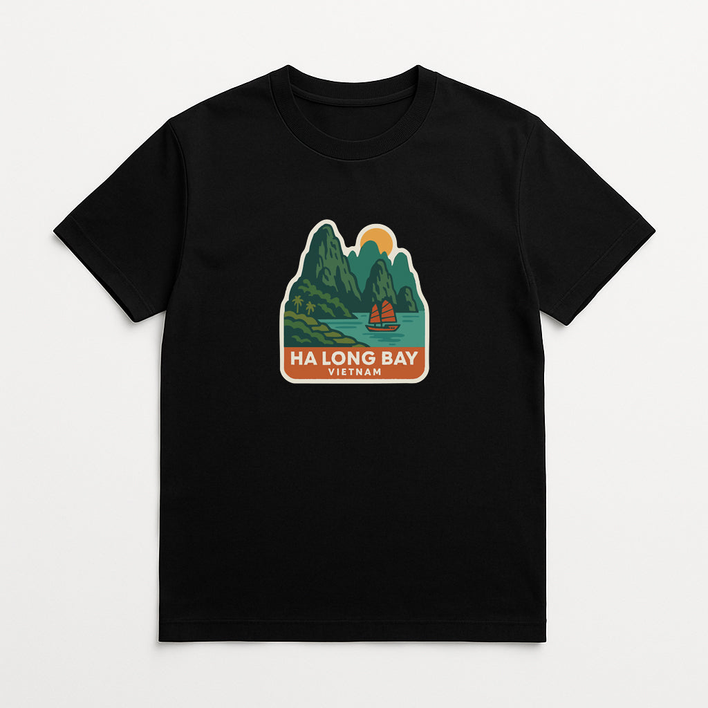 Ha Long Bay Vietnam Iron On Heat Transfer Vinyl HTV Die-Cut Symbolic Landmark