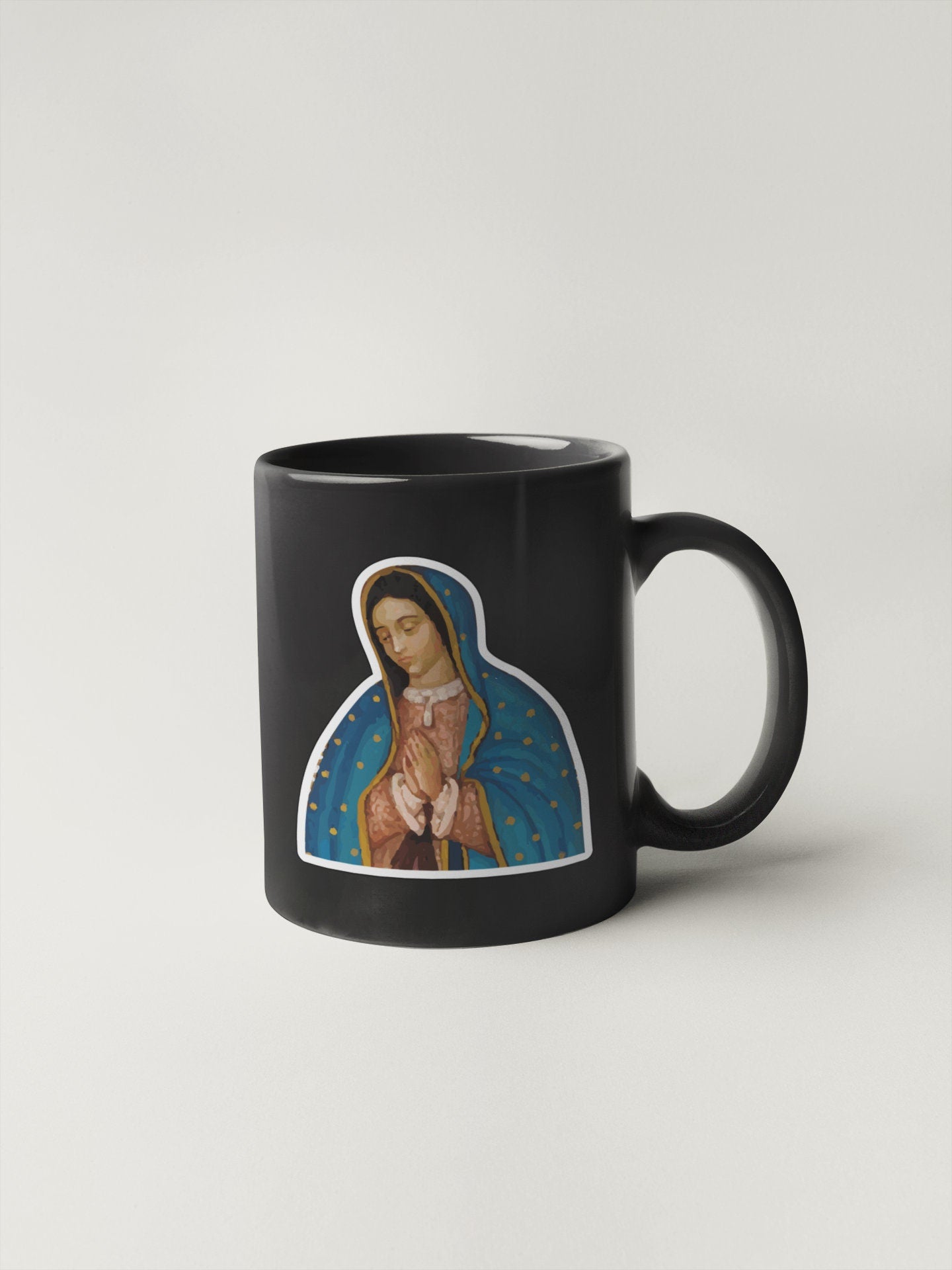 Our Lady of Guadalupe Sticker Decal Vinyl Decal Virgin of Guadalupe Nuestra Señora de Guadalupe Virgin Mary Sticker Virgen de Guadalupe