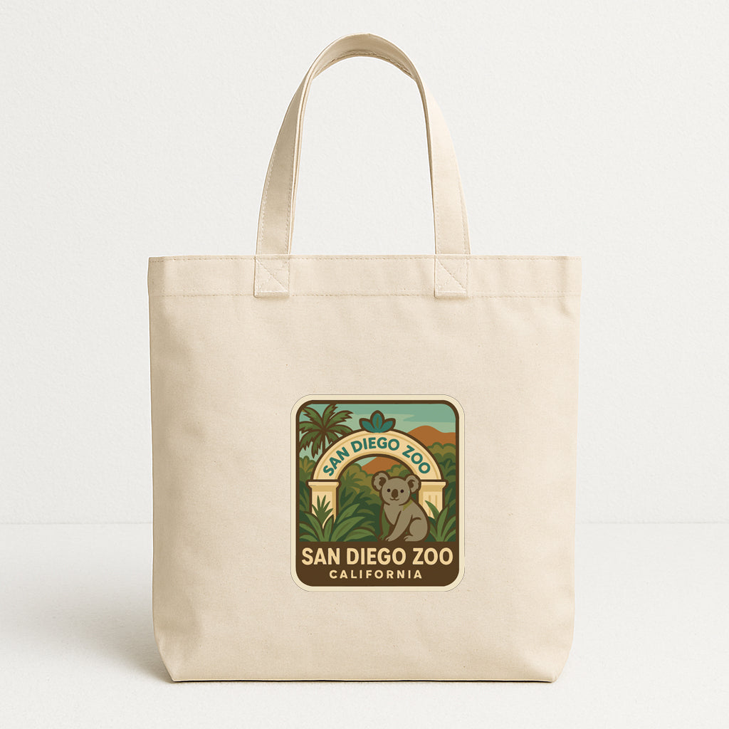 San Diego Zoo California Iron On Heat Transfer Vinyl HTV Die-Cut Symbolic