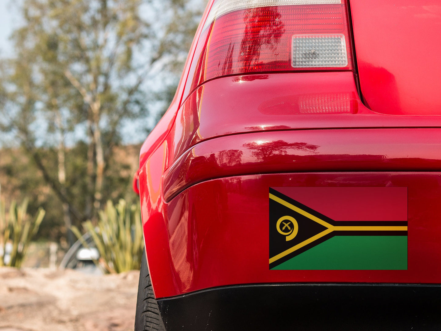 Vanuatu Flag Sticker Decal
