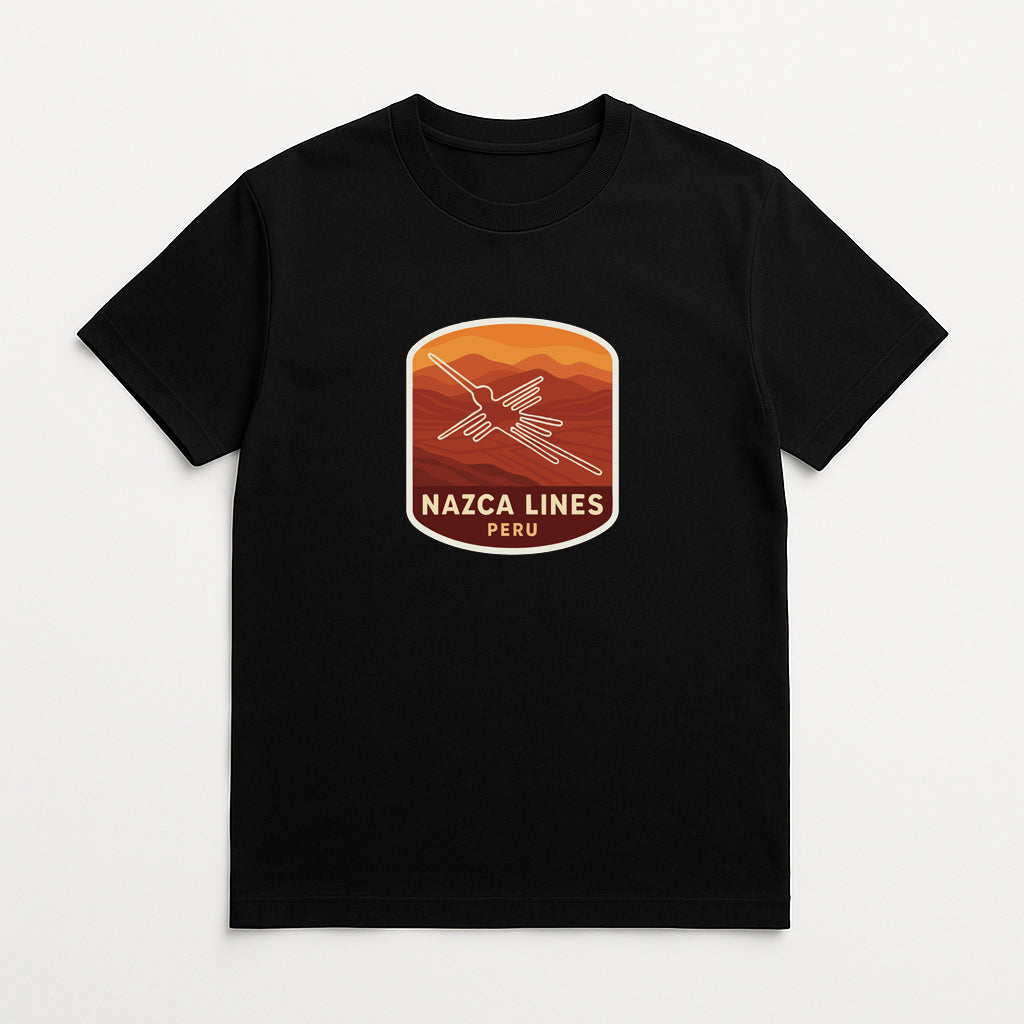 Nazca Lines Peru Iron On Heat Transfer Vinyl HTV Die-Cut Symbolic Landmark