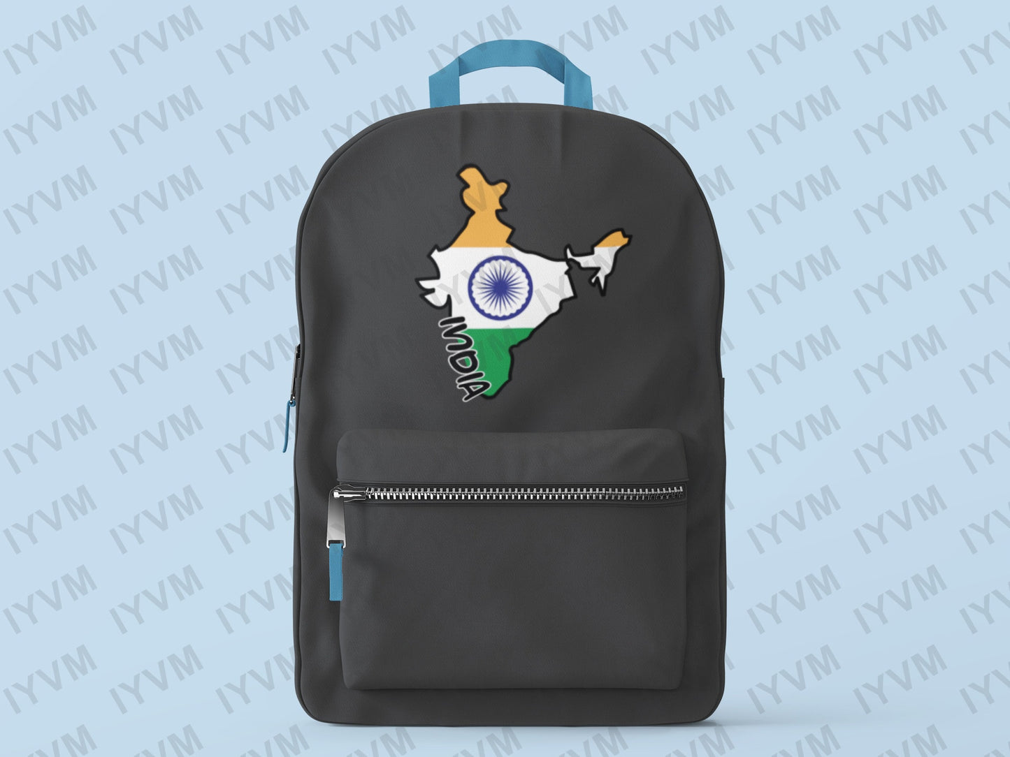 India Map Iron On Heat Transfer Vinyl HTV / Republic of India / Satyameva Jayate / New Delhi