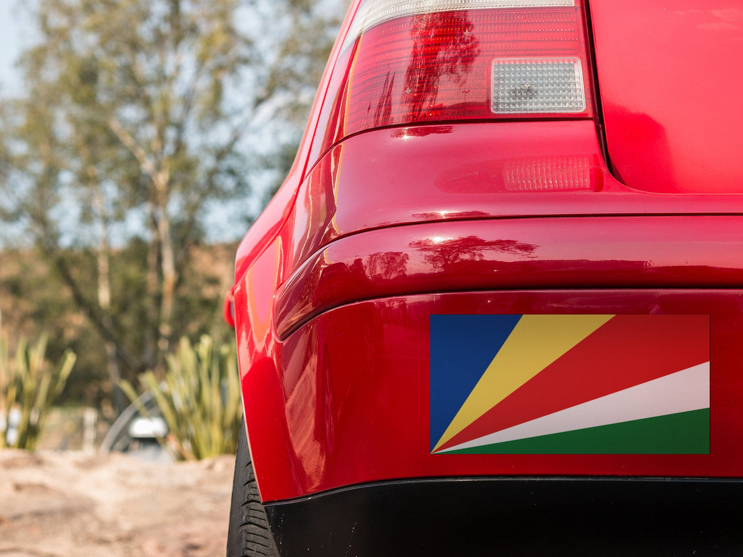 Seychelles Flag Sticker Decal