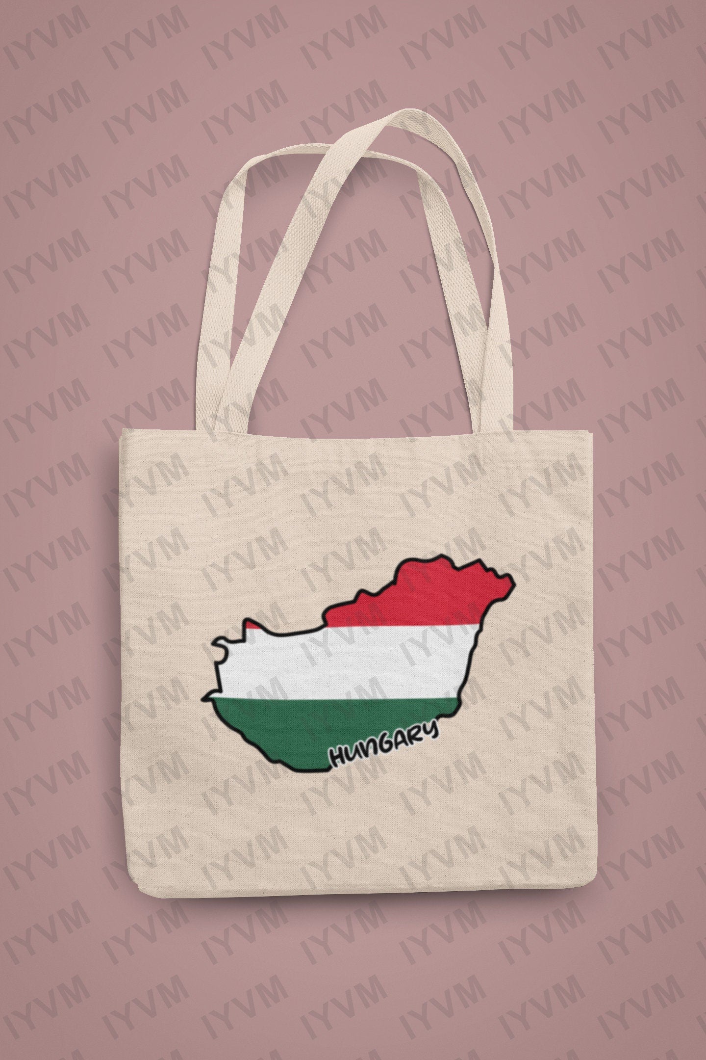 Hungary Map Iron On Heat Transfer Vinyl HTV / Magyarország / Budapest / Hungarian
