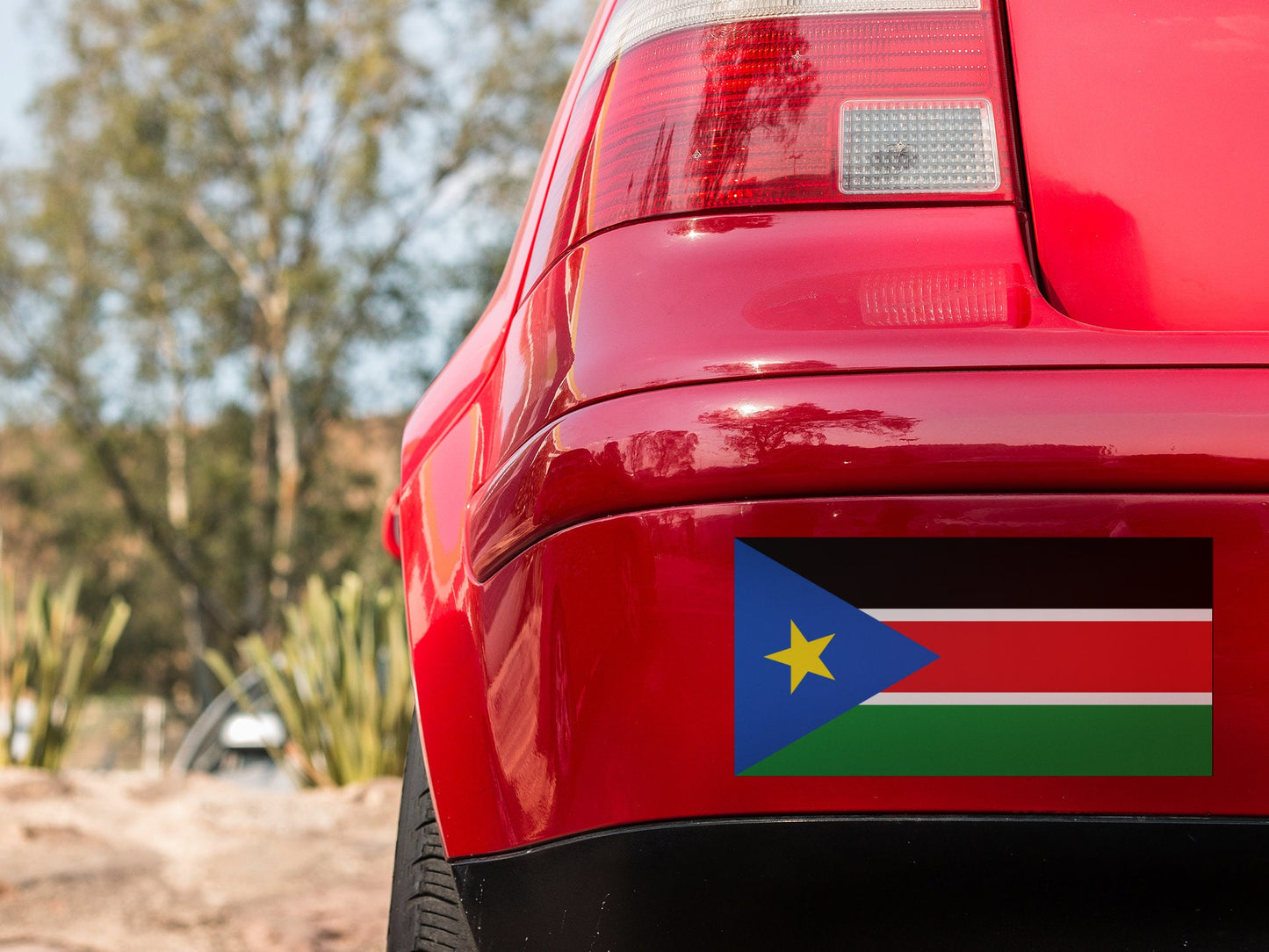 South Sudan Flag Sticker Decal