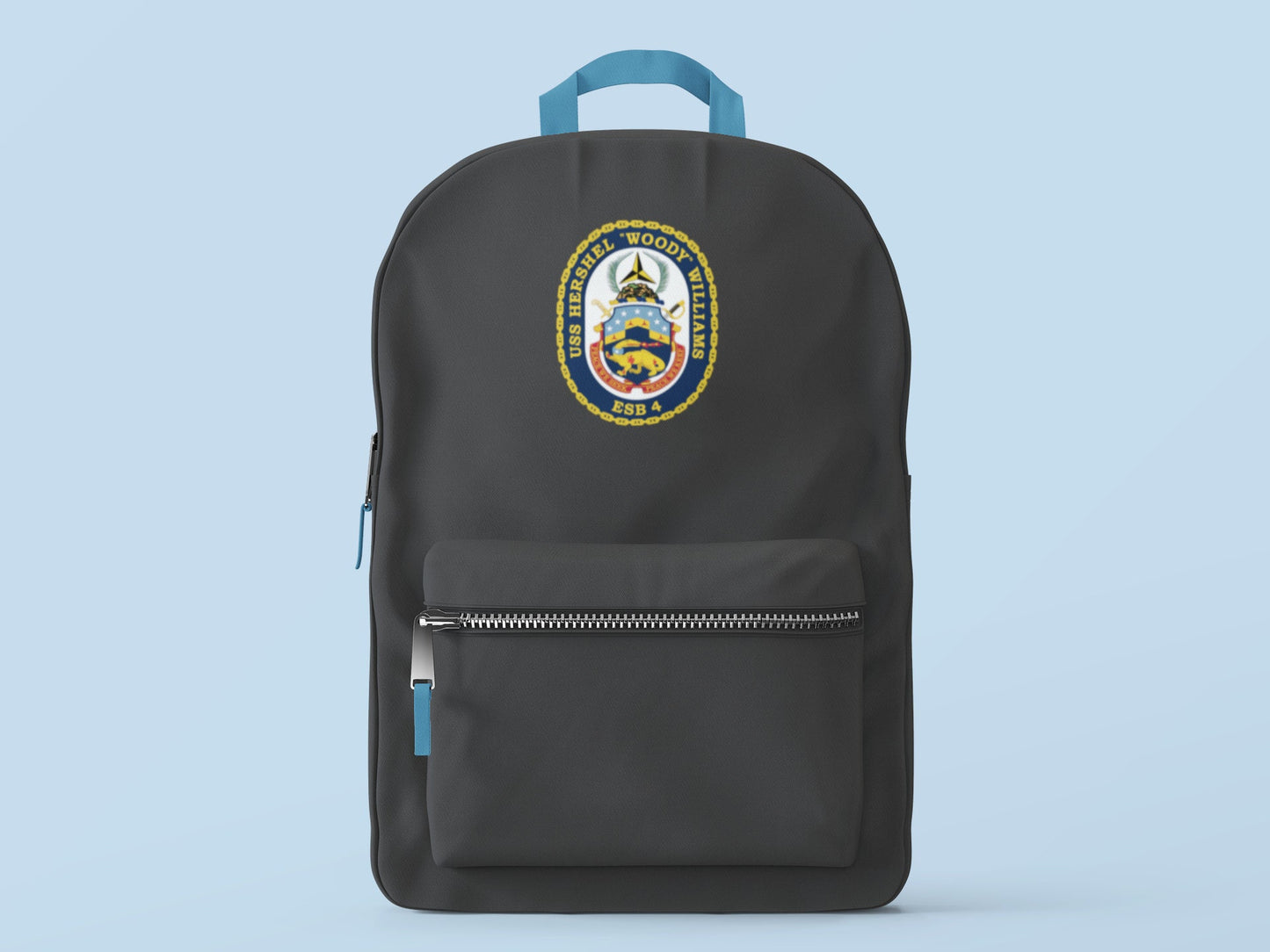 USS Hershel "Woody" Williams ESB-4 Badge Iron On Heat Transfer Vinyl HTV Lewis B. Puller Class Expeditionary