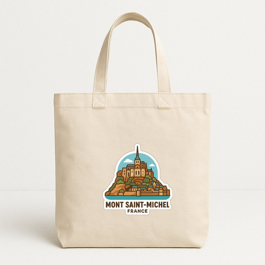Mont Saint-Michel France Iron On Heat Transfer Vinyl HTV Die-Cut Symbolic