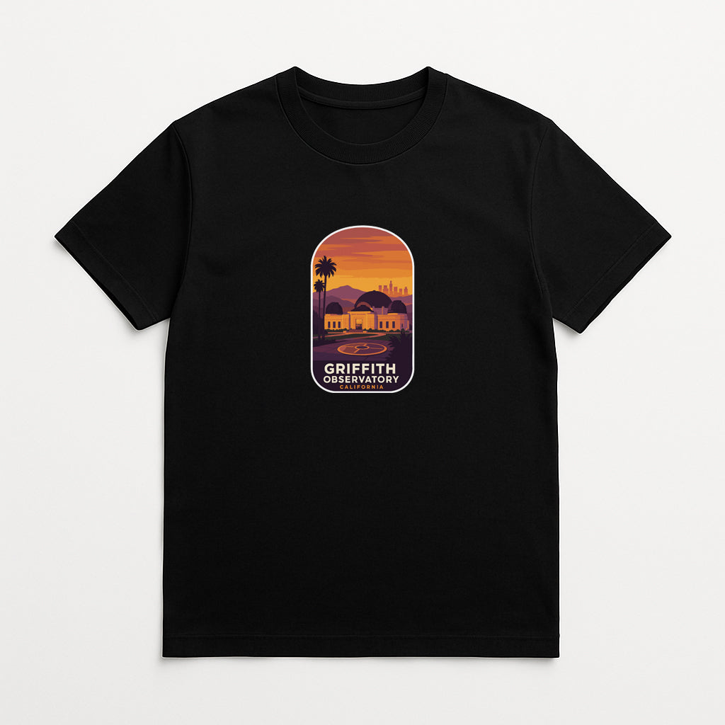 Griffith Observatory California Iron On Heat Transfer Vinyl HTV Die-Cut Symbolic