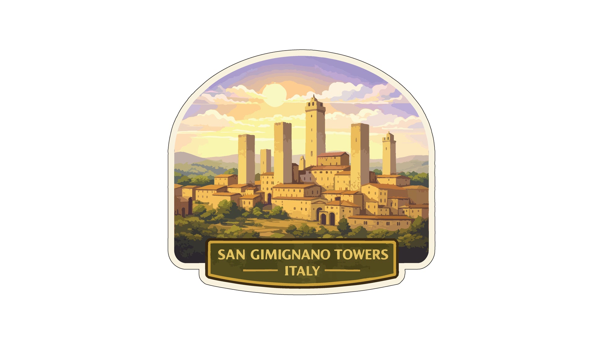 San Gimignano Towers, Italy