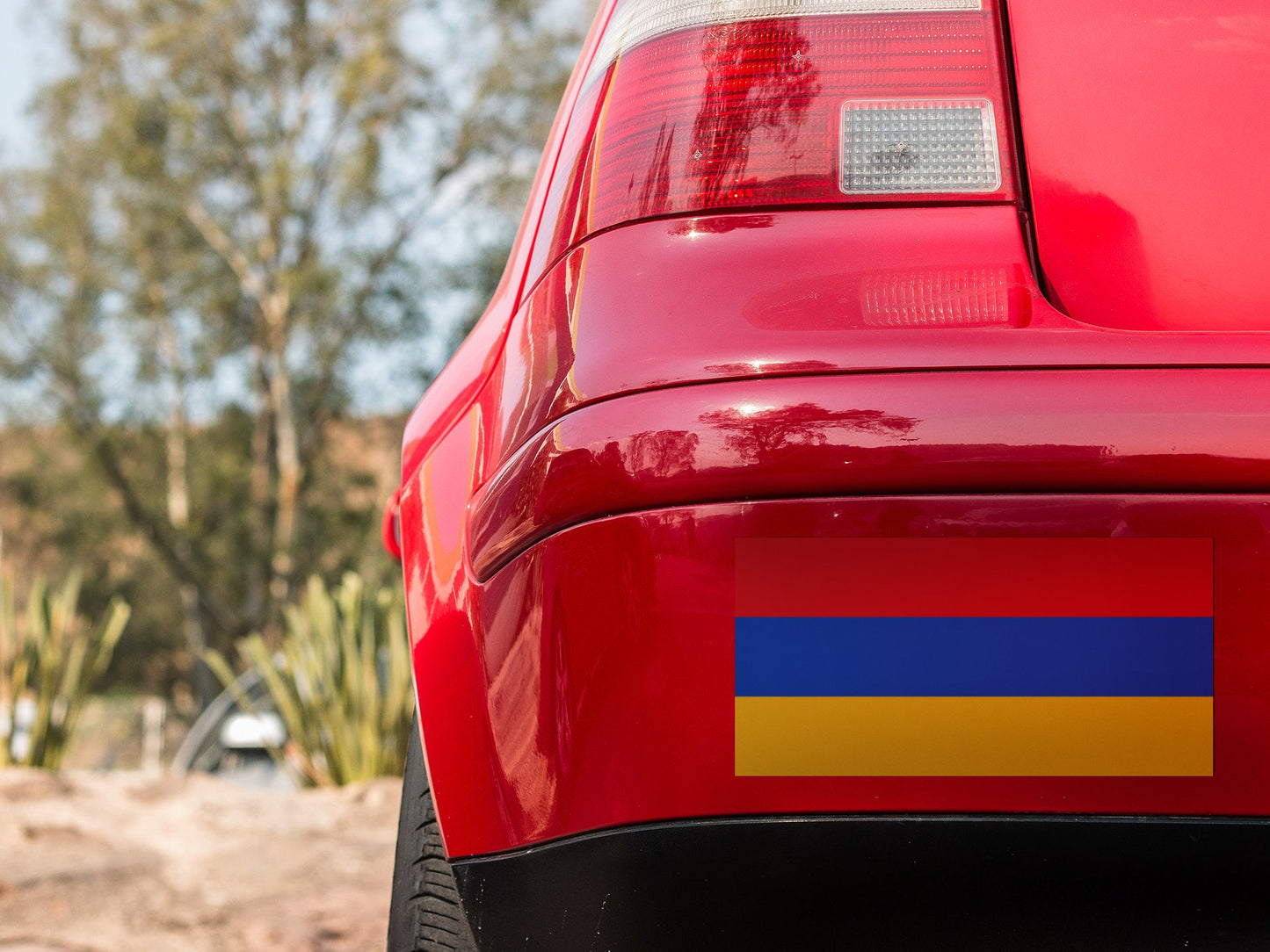 Armenia Flag Sticker Decal / Yerevan / Մեկ Ազգ, Մեկ Մշակույթ Mek Azg, Mek Mshakuyt / Armenian