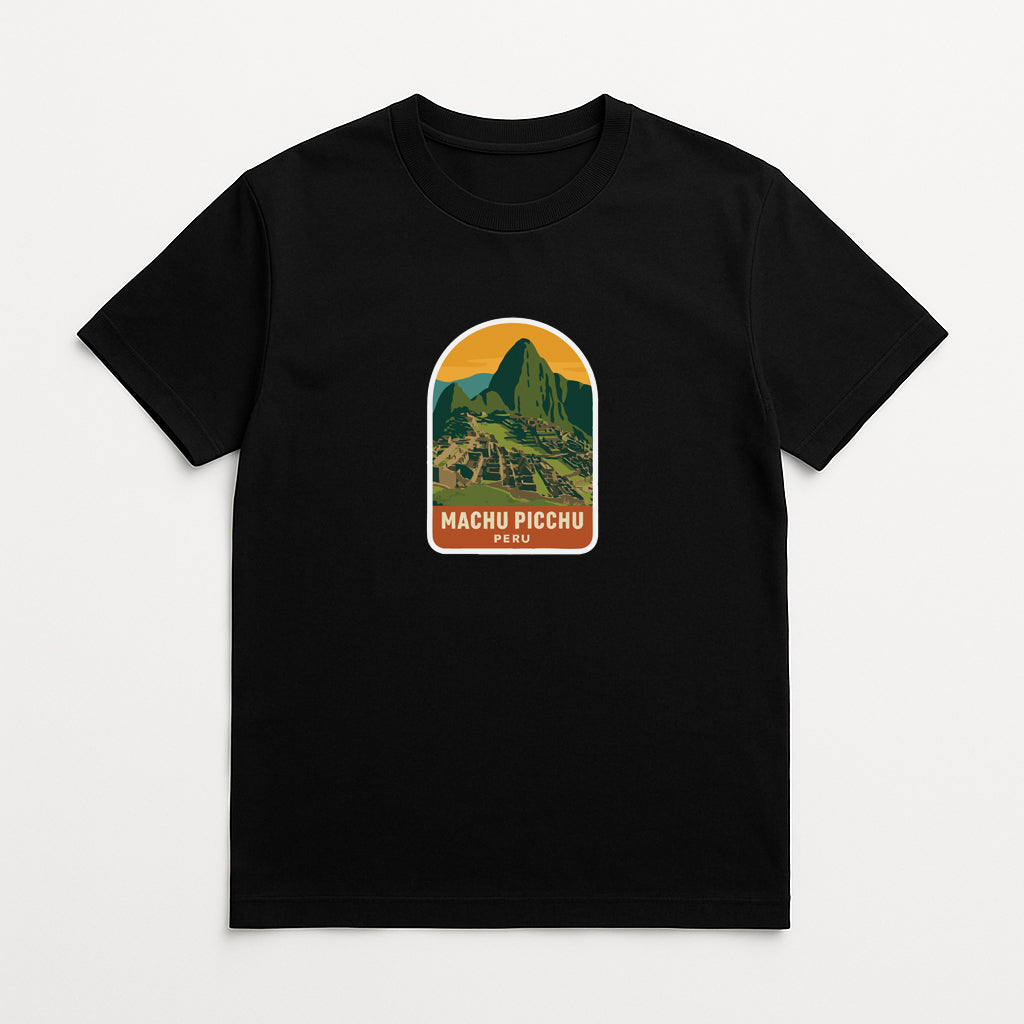 Machu Picchu Peru Iron On Heat Transfer Vinyl HTV Die-Cut Symbolic Landmark