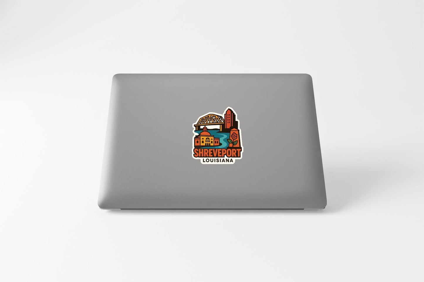 Shreveport Louisiana Sticker Decal Vinyl Die-Cut City Skyline Landmark Design