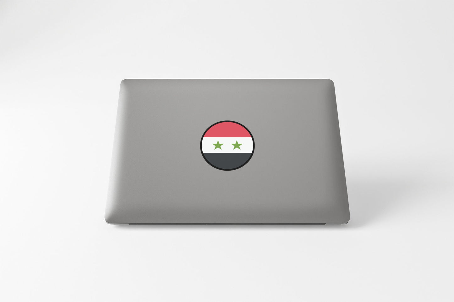 Syria Flag Circle Sticker Decal