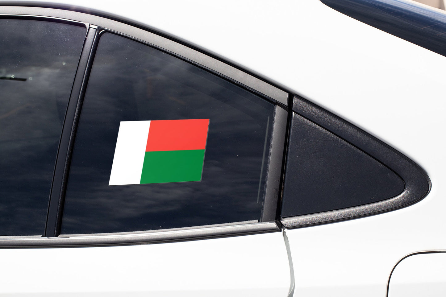Madagascar Flag Sticker Decal