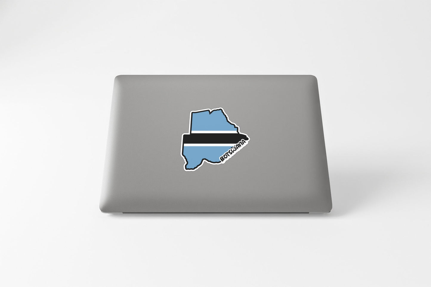 Botswana Map Flag Sticker Decal