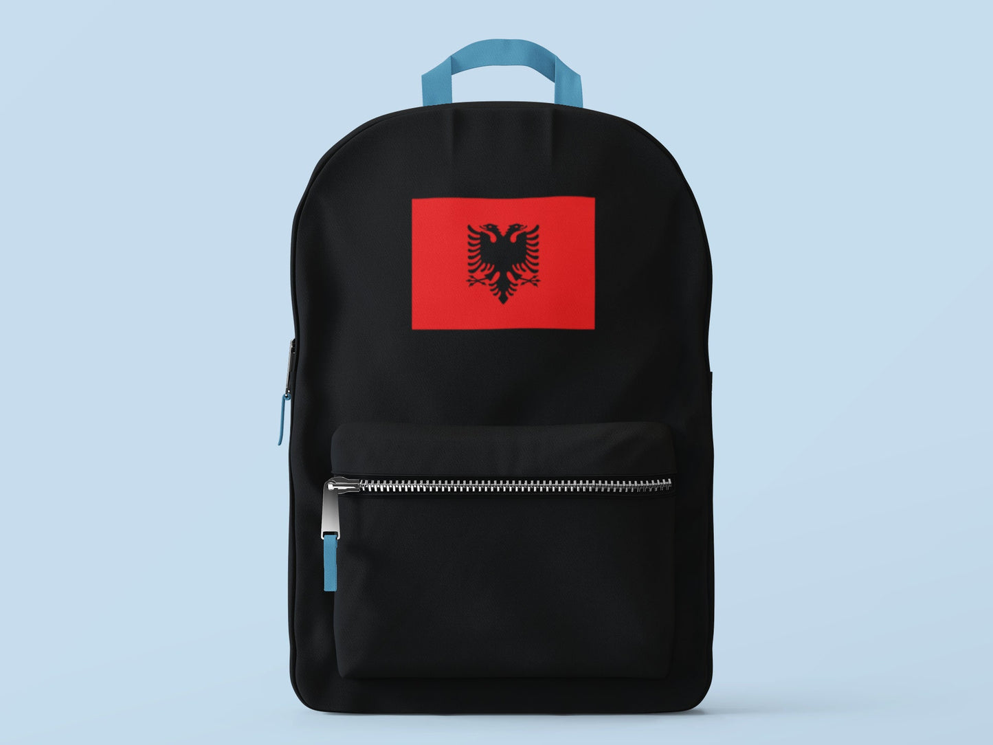 Albania Flag Iron On Heat Transfer Vinyl HTV / Tirana / Ti Shqipëri, më jep nder, më jep emrin Shqipëtar / Albanian