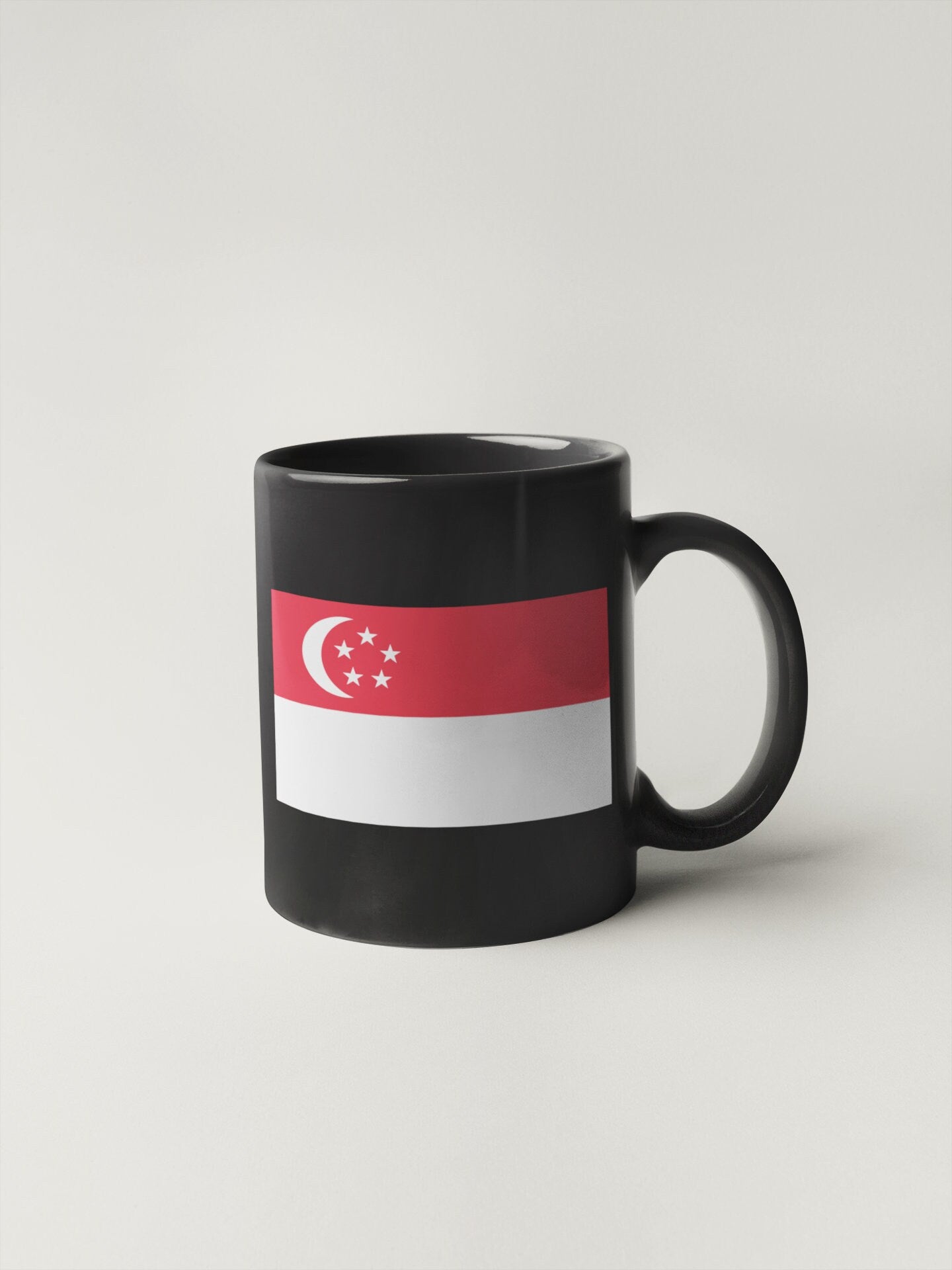 Singapore Flag Sticker Decal / Republic of Singapore / Majulah Singapura / Singaporean /