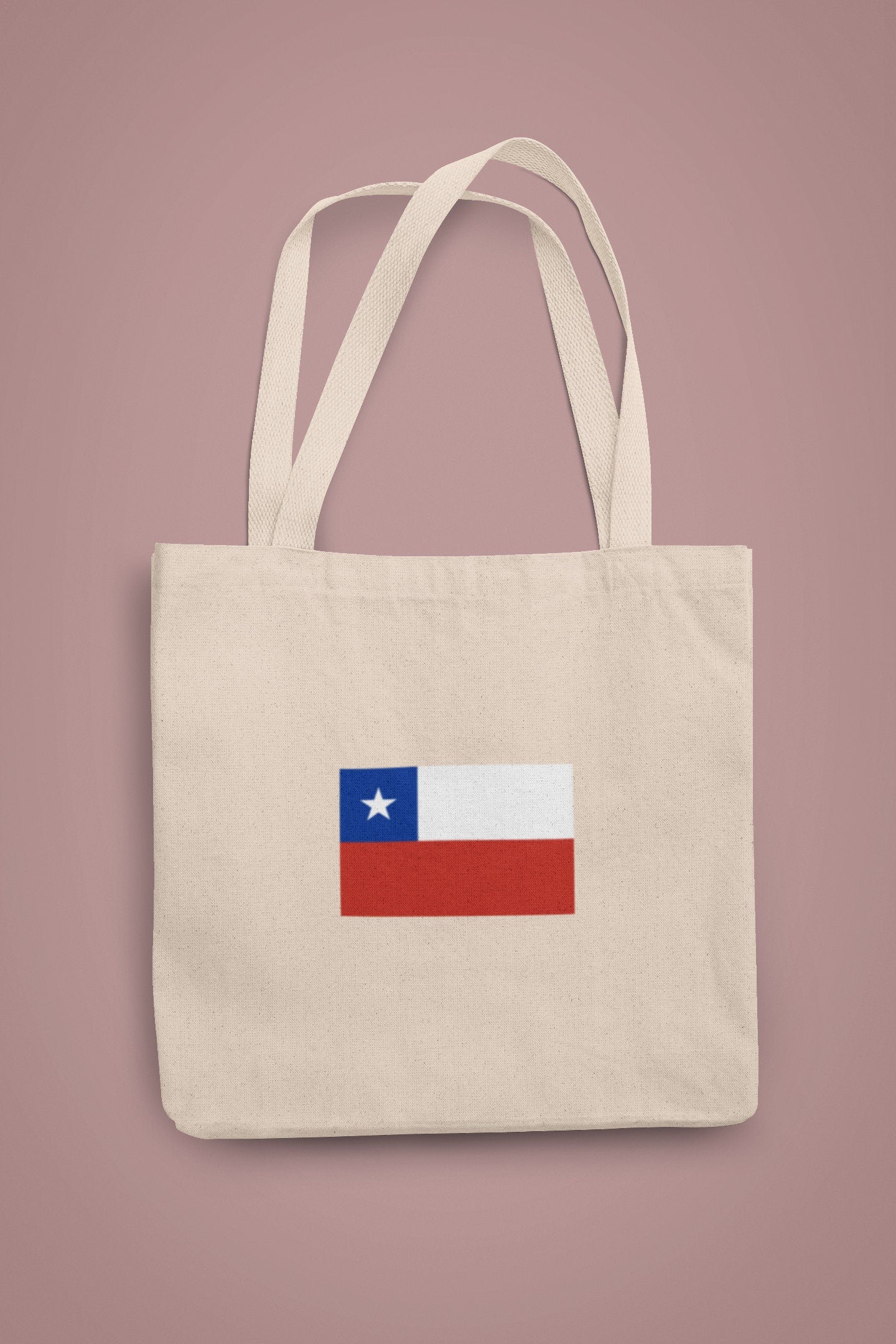 Chile Flag Iron On Heat Transfer Vinyl HTV / Republic of Chile / Por la razón o la fuerza / Santiago /