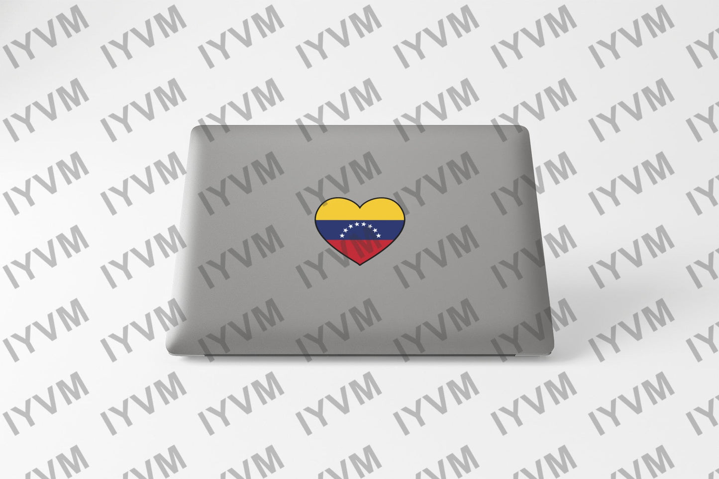 Venezuela Flag Heart Sticker Decal / Bolivarian Republic of Venezuela / República Bolivariana de Venezuela / Caracas / Venezuelan