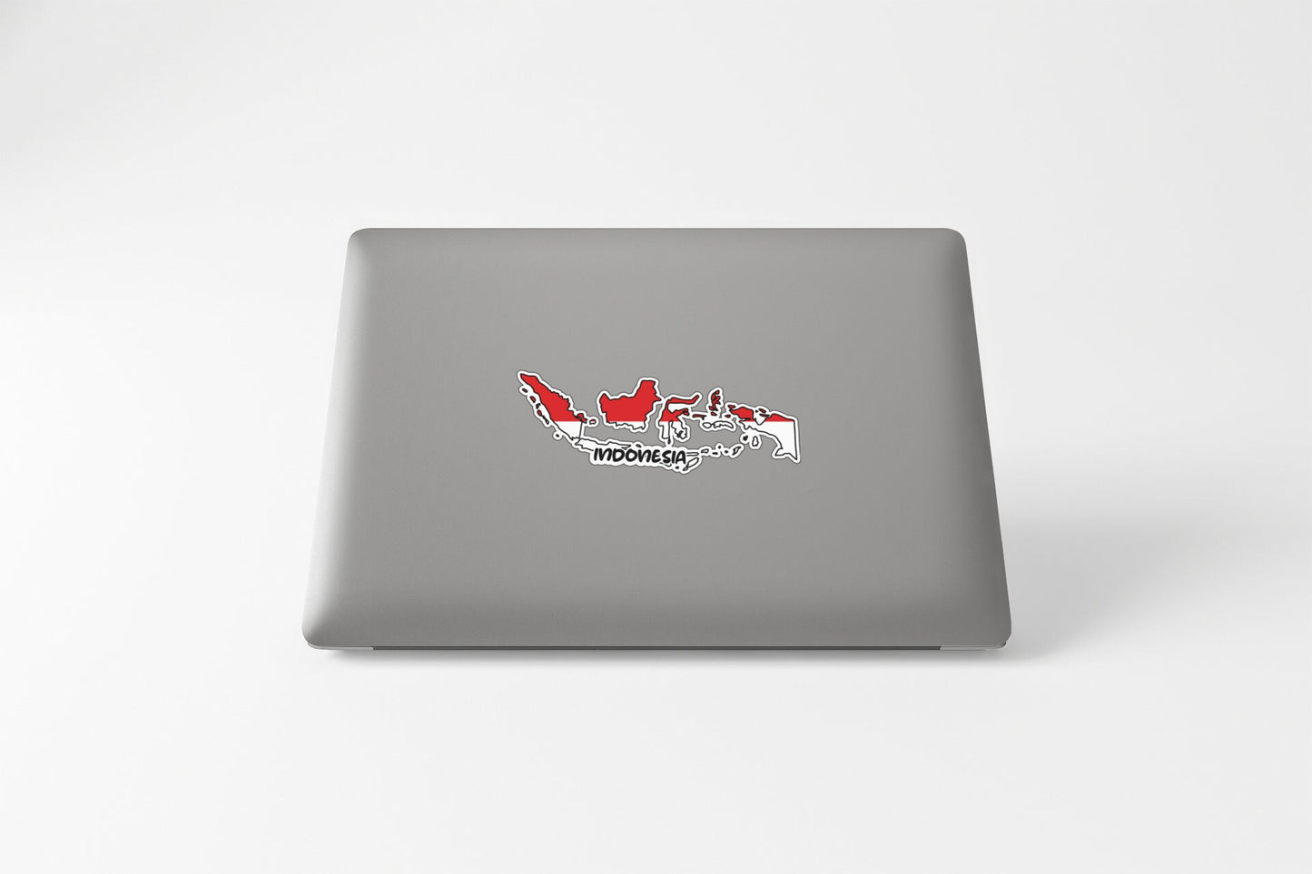 Indonesia Map Flag Sticker Decal