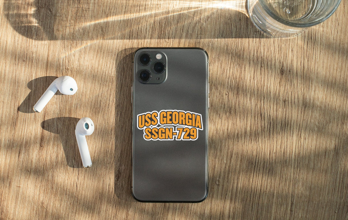 USS Georgia SSGN-729 Vinyl Sticker Decal - Ohio Class Submarine