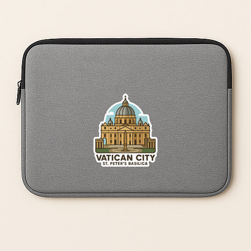 Vatican City & St. Peter’s Basilica Iron On Heat Transfer Vinyl HTV Symbolic