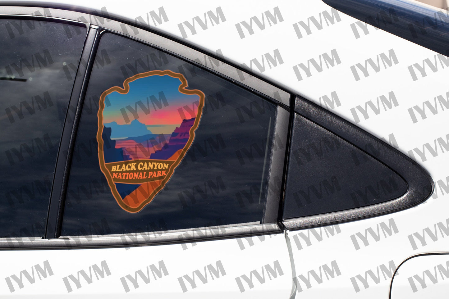 Black Canyon National Park Sticker Decal - US National Parks Series