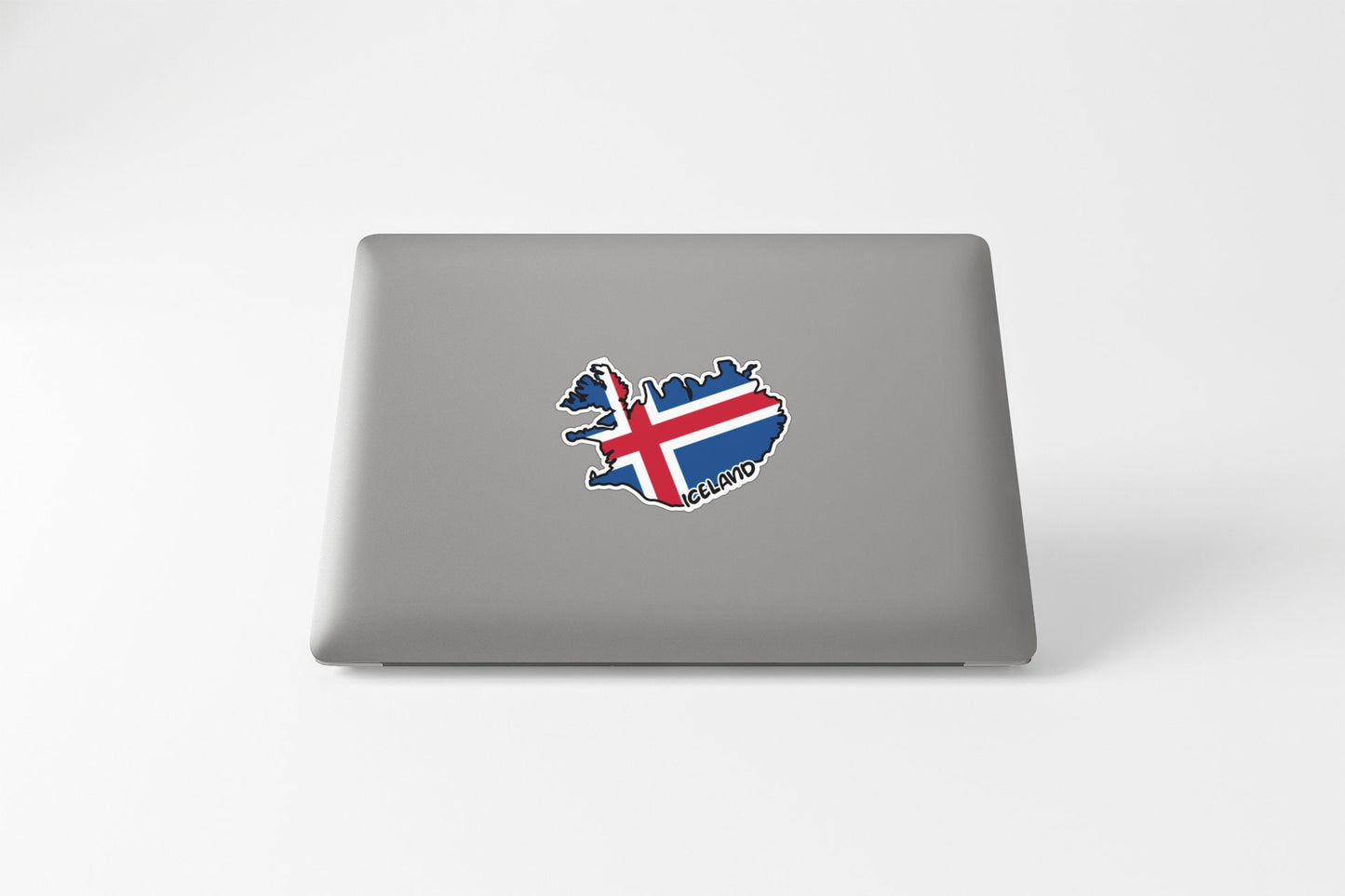 Iceland Map Flag Sticker Decal