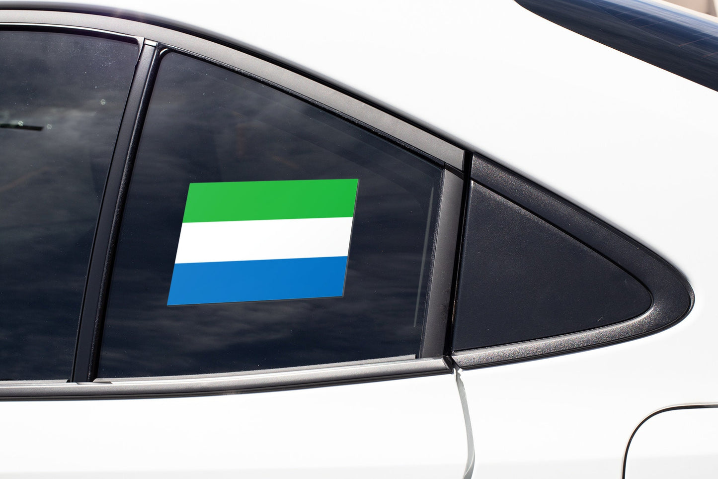 Sierra Leone Flag Sticker Decal
