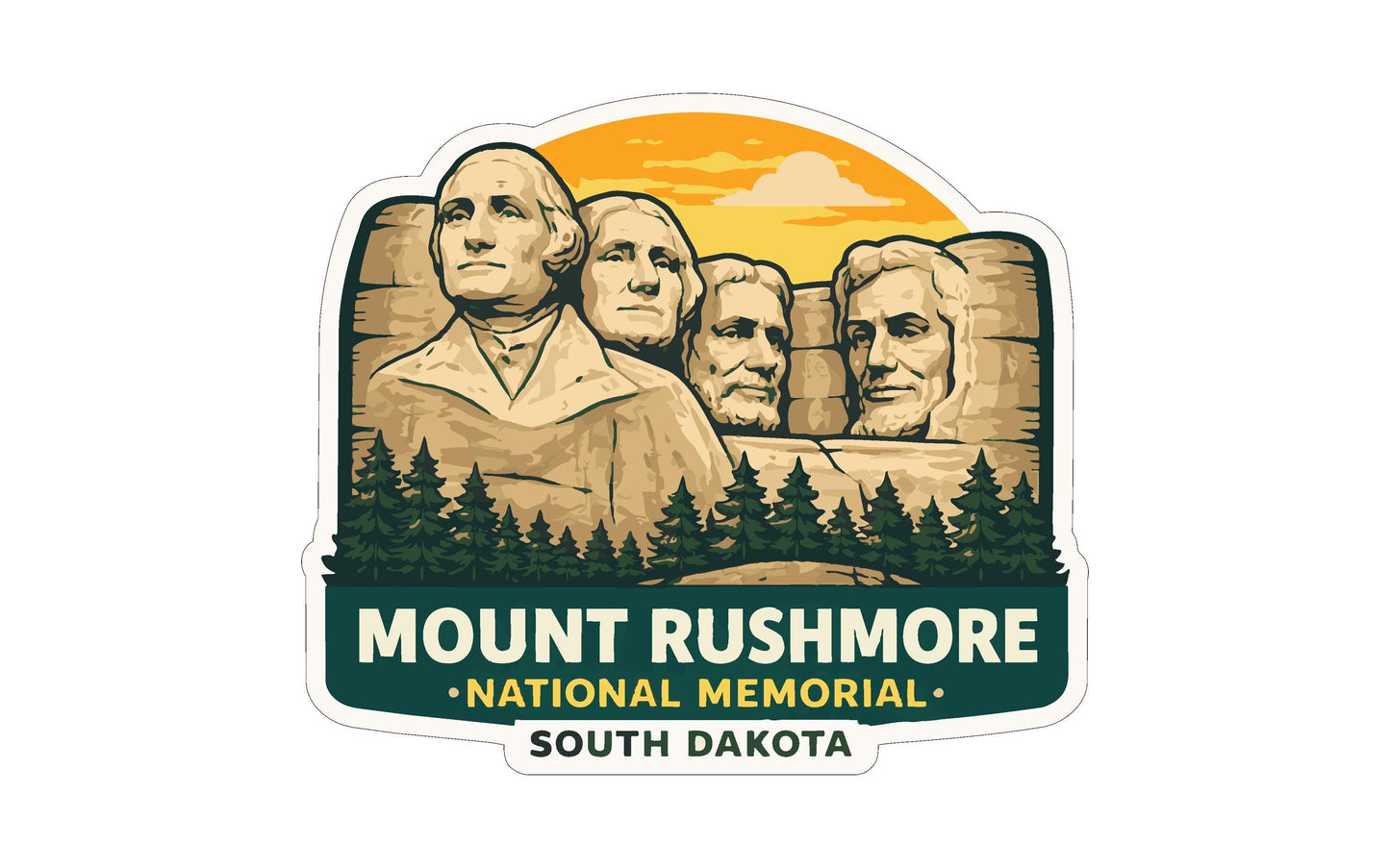 Mount Rushmore National Memorial in South Dakota