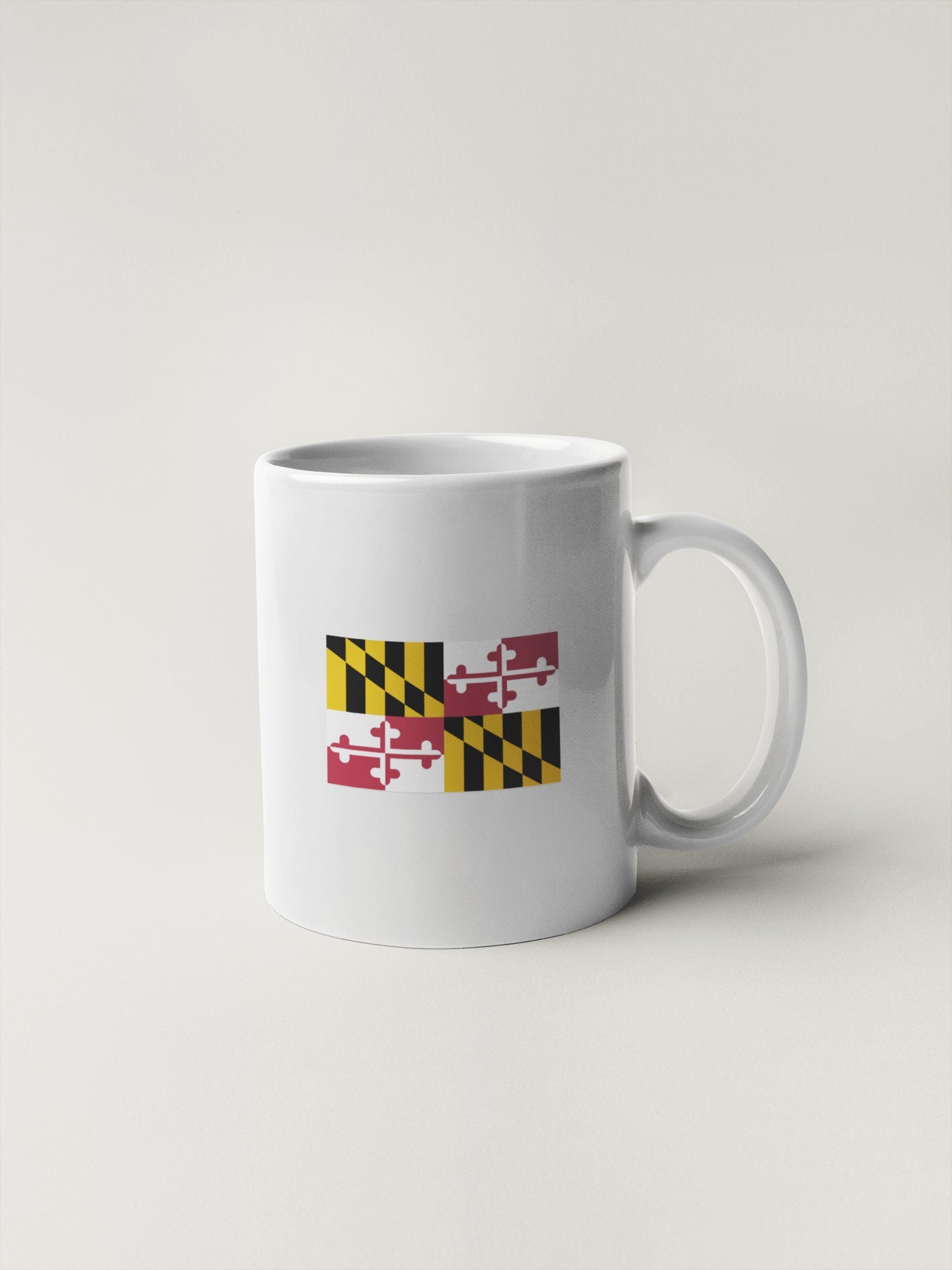 Maryland State Flag Vinyl Sticker Decal